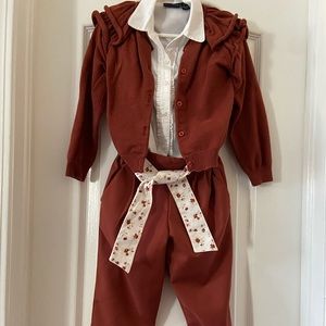 Edgehill collection trouser sweater set